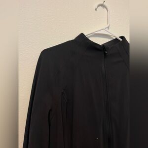 Avia Women's Black Mock Neck Athletic Workout Jacket Top